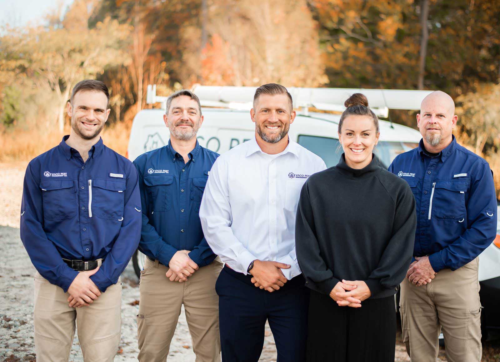 Our Vaco Pest Management Team.
